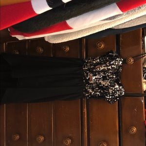 black homecoming dress